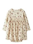 Nbflavo Eko Ls Body Dress Lil Lil'Atelier Cream