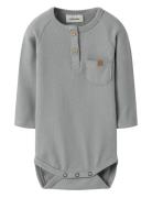 Nbmluno Ls Slim Body Lil Lil'Atelier Grey