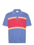 Color Blocked Ss Polo GANT Blue