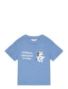 Bluey Printed T-Shirt Mango Blue