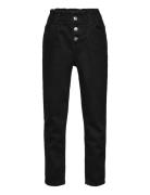 Paperbag Jeans Mango Black