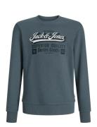 Jjelogo Sweat Crew 2 Col 25/26 Noos Mni Jack & J S Blue