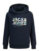 Jjgeplas Sweat Hood Jnr Jack & J S Navy