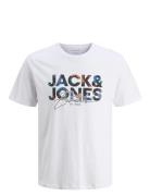 Jjgeplas Tee Ss Crew Neck Mni Jack & J S White