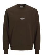 Jjesoho Sweat Crew Neck Sn Jnr Jack & J S Brown