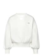 Sweatshirt With Embroidered Star Mango White