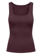 Onlea S/L 2-Ways Fit Top Jrs Noos ONLY Burgundy