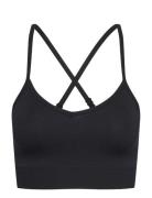 Collective Rib Strap Sports Bra W Craft Black