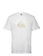 Ev Comp Logo Ss Quiksilver White
