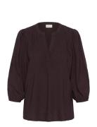 Kaannika Blouse Kaffe Brown