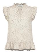 Rwelif Sl Regular Top Rosemunde Cream