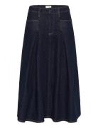 Crrobina Denim Skirt Cream Navy