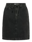 Kacarly Denim Skirt Kaffe Black