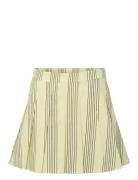 Pcjamie Mw Pleated Skirt Wvn D2D Pp Pieces Yellow