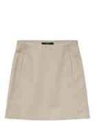 Vmfortuneallison Hw Short Skirt Ga Noos Vero Moda Beige