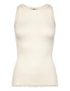 Rmwjohanne Sl Boxer Top RM By Rosemunde White