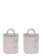 Foxy Storage Basket Small - Set Of 2 OYOY MINI Beige