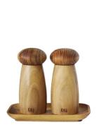 Raw Teak - Small Ceramic Grinder Set With Tray Grinder H13.4Xd6.0 Cm. ...