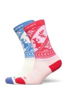 Puffin Sock 2Pk Kari Traa Patterned