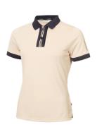 Layla Short Sleeve Polo Calvin Klein Golf Cream