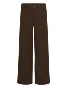 Kavera Pocket Pants Kaffe Brown