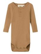 Nbnnoel Neb Ls Slim Wool Body Lil Lil'Atelier Brown