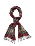 Wool Checked Scarf GANT Red