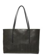 Emblem Aop Tote W/ Pouch Calvin Klein Black