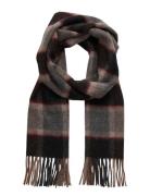 Bs Bue Scarf Bruun & Stengade Patterned