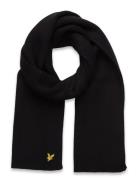 Plain Scarf Lyle & Scott Black