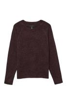 Vmdoffy Ls O-Neck Blouse Ga Noos Vero Moda Purple