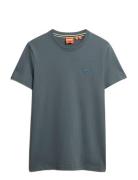 Essential Logo Emb Tee Superdry Grey