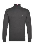 Pima Org Ctn Cashmere Roll Neck Tommy Hilfiger Grey