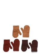Magic Mittens 3 Pack Mikk-line Brown