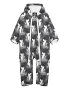 Winter Overall, Moomin Knytte Reima Black