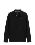 Basic Polo With Contrast Tom Tailor Black