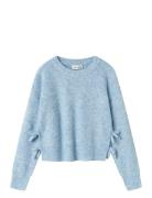 Nkflinnea Ls Loose Short Knit Name It Blue