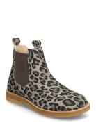 Booties - Flat - With Elastic ANGULUS Beige