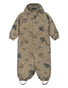 Polyester Junior Suit - Aop Forrest Mikk-line Brown