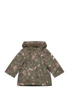 Polyester Baby Jacket - Aop Mikk-line Khaki
