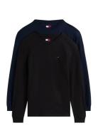 Tjm Slim 2Pack L/S Ext Tommy Jeans Patterned