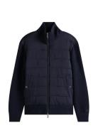Dc Mixed Media Jacket Tommy Hilfiger Navy