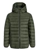 Jjebradley Light Puffer Hood Jnr Jack & J S Khaki