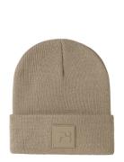 Nmnmalik Knit Beanie Badge1 Name It Brown
