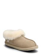 Rhevelyn Leather Closed Ankle Slipp Rosemunde Beige