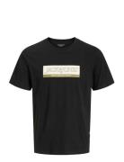 Jorinwood Block Brand Tee Ss Cn Noos Jnr Jack & J S Black