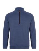 Brushed Rib 1/4 Zip Pullover Callaway Blue