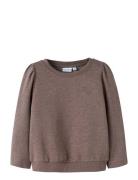 Nmfvima Ls Nreg Sweat Bru Name It Brown