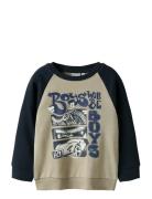 Nmmvildar Ls Sweat Box Bru Name It Beige