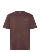 Crewneck T-Shirt Champion Brown